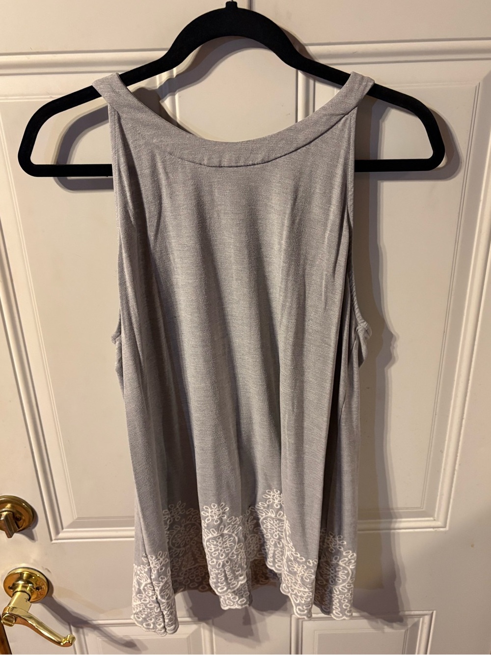 Adrianna Papell Top in Grey
